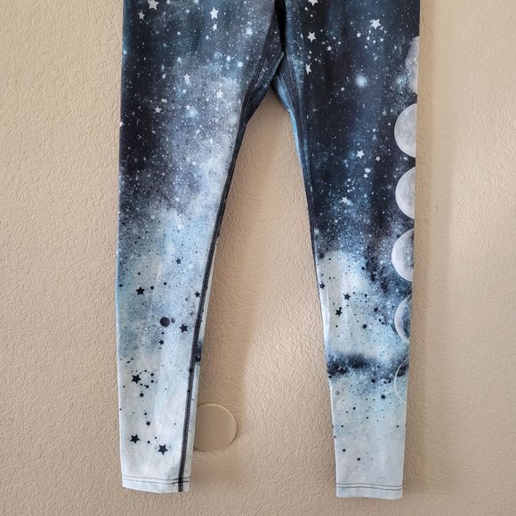 Eagle Rock Werkshop Werkhard Moon Phases Womens Legging Size Large Active - Picture 6 of 9